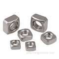 Stainless Steel Square Head Machine Screw Nuts